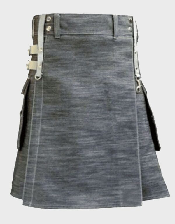 Super Premium Denim Kilt