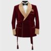 military velvet smoking jackets